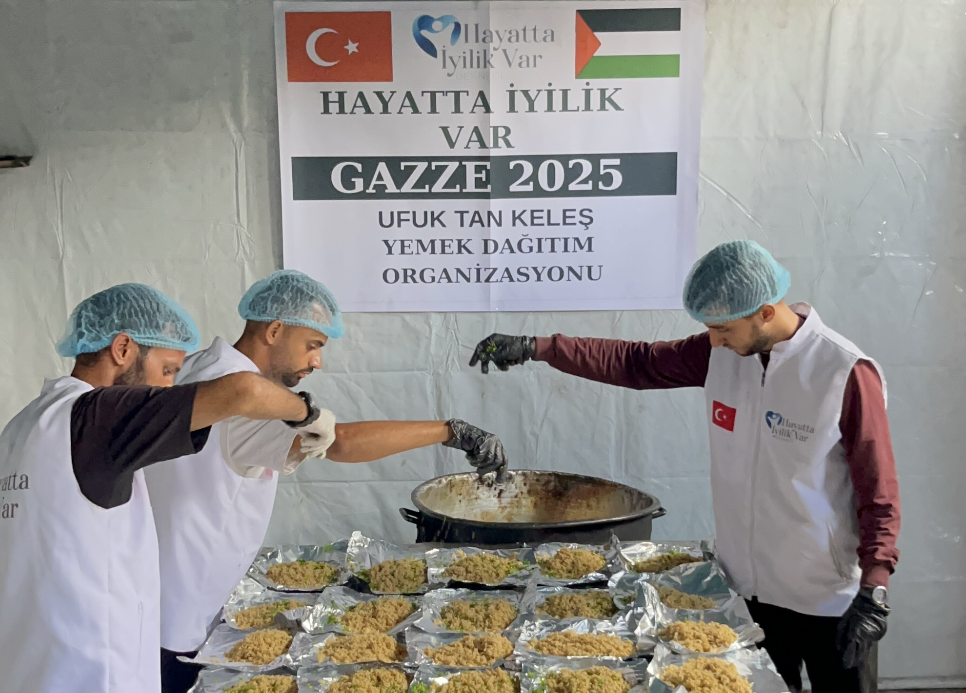 Gazze Sıcak Yemek Dağıtımı