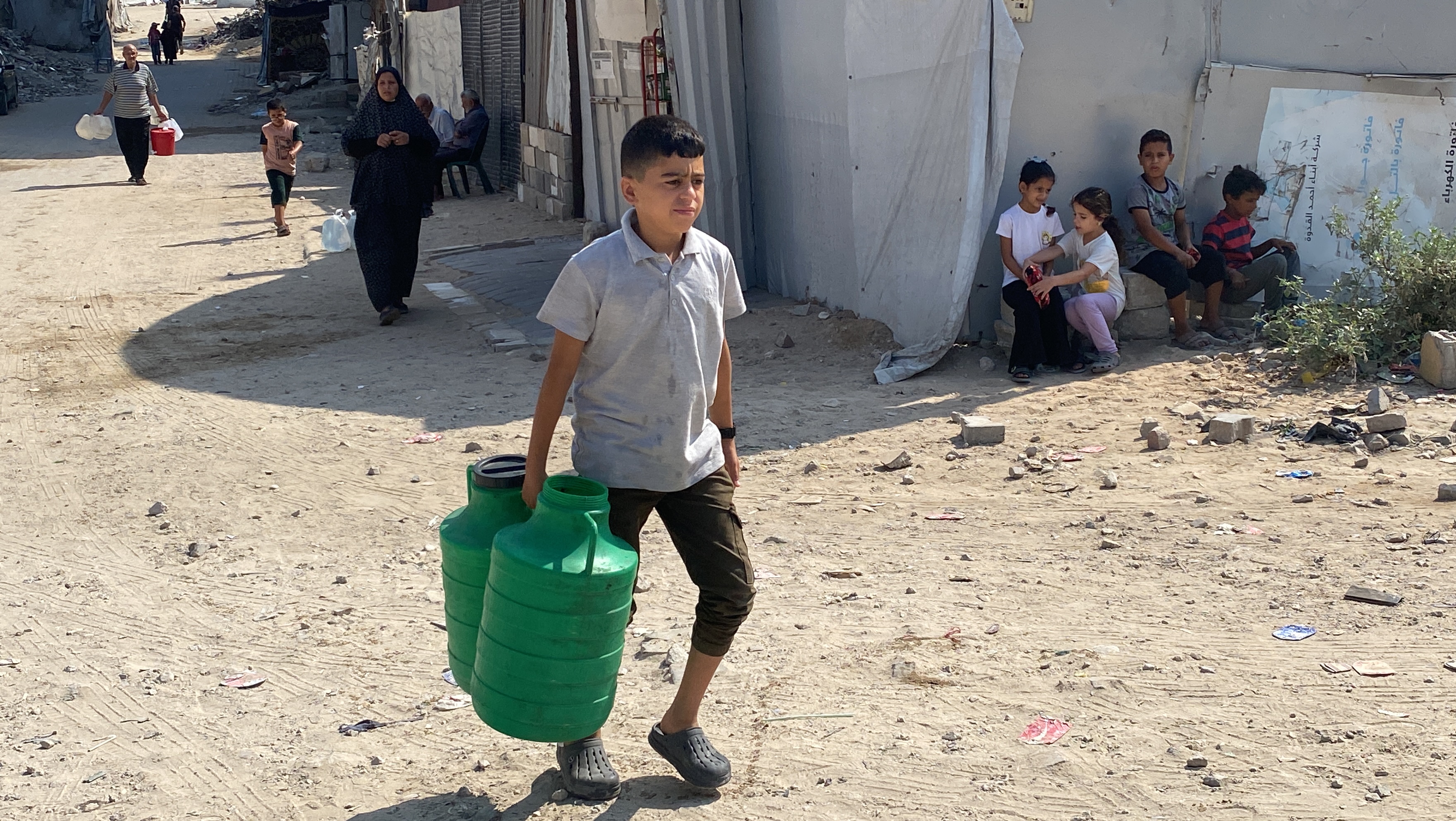 Hayatta İyilik Var Derneği Gazze’ye Su Ulaştırmaya Devam Ediyor - Görsel 9
